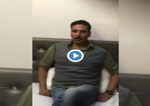 सर्जिकल स्ट्राइक का सबूत मांगने वालों को अक्षय का करारा जवाब, देखें Video