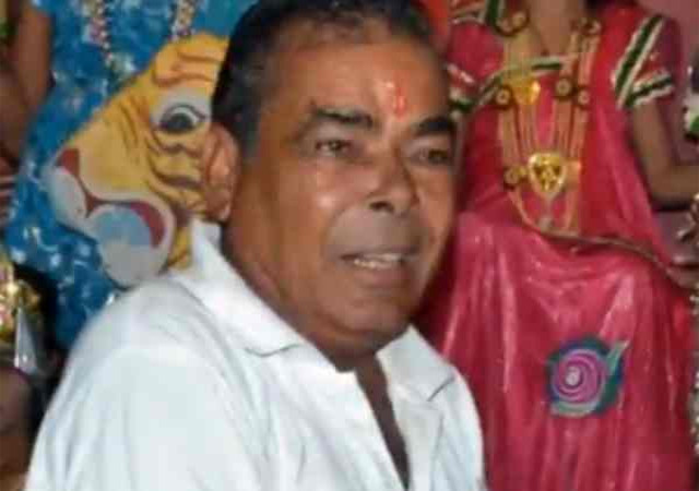 रामलीला मंचन के दौरान हनुमान बने धन्नूलाल की गिरने से मौत