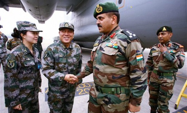 भारत-चीन सेनाओं ने जम्मू-कश्मीर में पहली बार संयुक्त सैन्य अभ्यास किया