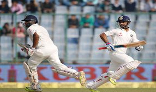 राजकोट: न्यूजीलैंड के खिलाफ खेले जा रहे पहले टेस्ट में भारत को ड्रॉ का सामना करना पड़ा