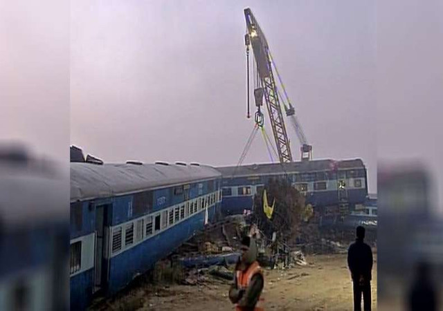 कानपुर ट्रेन हादसा: 6 मृतकों का शव भोपाल पहुंचा, पसरा मातम