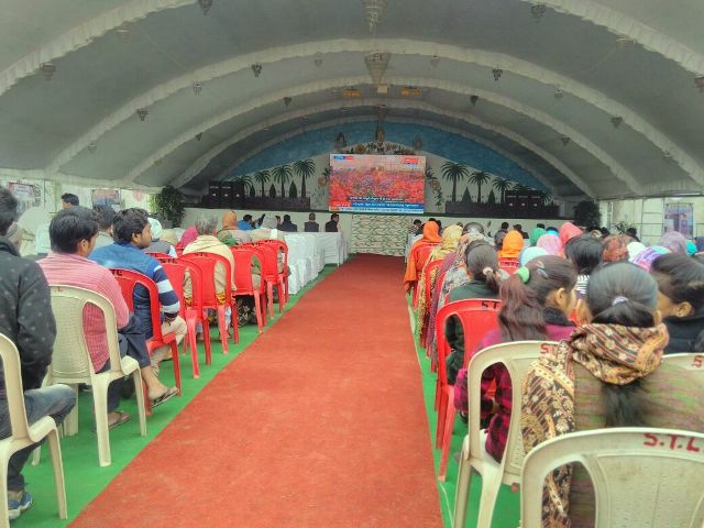 होशंगाबाद: IBC24 पर सबने देखा शिवराज की जनकल्याण योजना का प्रसारण