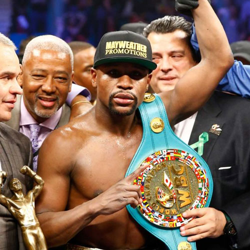 मेवेदर से छिना खिताब