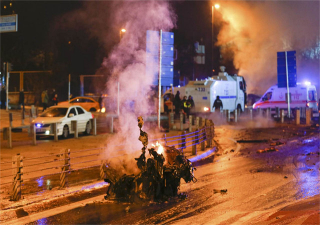 तुर्कीः इस्तांबुल में स्टेडियम के पास बम धमाका, 29 की मौत,166 घायल