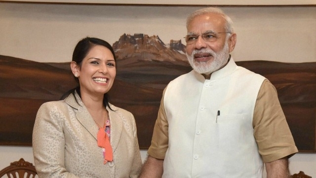 ब्रिटेन में भारत मूल की मंत्री प्रीति पटेल ने नोटबंदी के पहल के लिए पीएम मोदी की प्रशंसा की