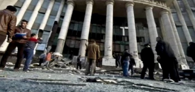 मिस्त्र की राजधानी काहिरा के कॉप्टिक चर्च पर हुए आतंकी हमले की जिम्मेदारी ISIS ने ली