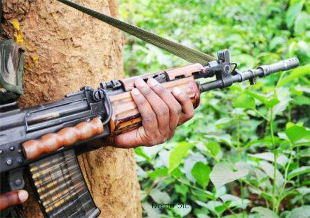 बीजापुरः पुलिस-नक्सलियों के बीच मुठभेड़, एक नक्सली ढ़ेर