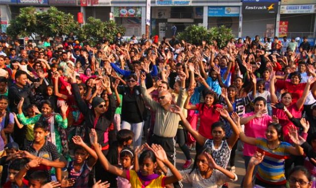 रायपुर: सेहत और खुशहाल जिंदगी के लिए ‘मटरगश्ती’