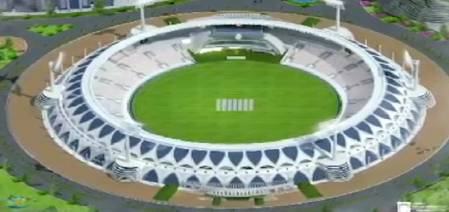 गुजरात: दुनिया के सबसे बड़े क्रिकेट स्टेडियम का काम शुरू, 1 लाख 10 हजार लोगों की बैठने क्षमता