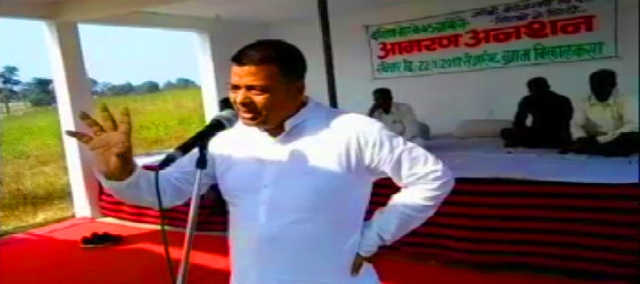 बालाघाट: 24 सूत्रीय मांगों को लेकर आमरण अनशन बैठे पूर्व विधायक किशोर समरीते