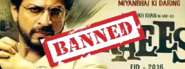 पाकिस्तान में भारतीय फिल्मों से बैन हटा लेकिन शाहरूख की रईस बैन