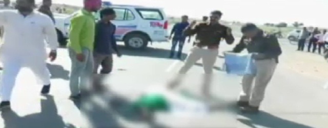 रफ्तार का कहर, तेज डंपर ने खत्म कर दिया एक परिवार