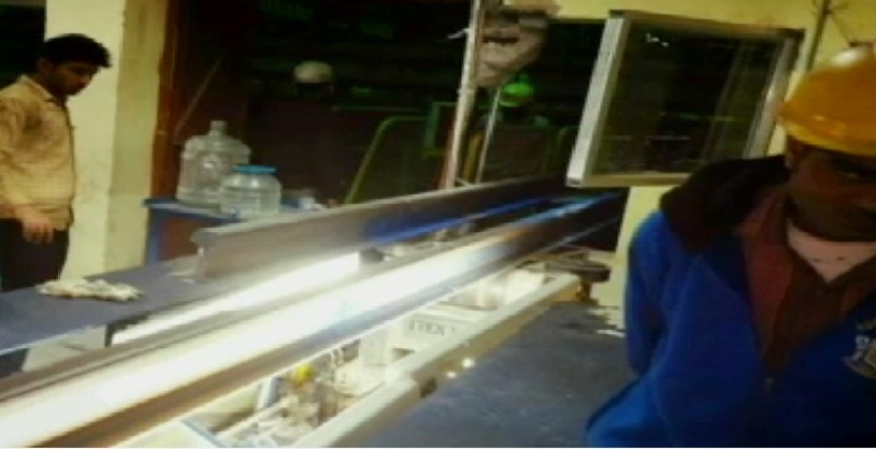 यूनिवर्सल रेल मिल में फिर से हादसा