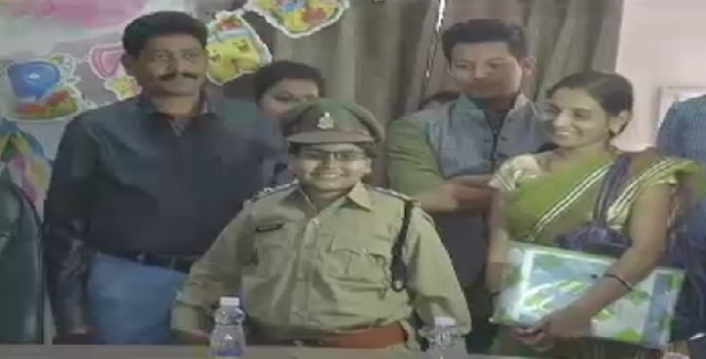 दृष्टिबाधित बालिका के किडनी ट्रांसप्लांट के लिए पुलिस विभाग आया आगे