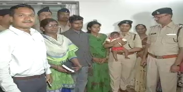 रायपुर: 3 माह की बच्ची का अपहरण करने वाला आरोपी गिरफ्तार, बच्ची भी सकुशल
