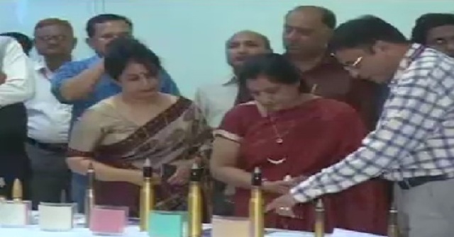 जबलपुर: आयुध निर्माणी दिवस के मौके पर लगाई गई हथियारों और तोपों की प्रदर्शनी