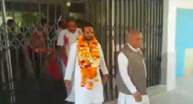 अटेर विधानसभा के लिए कांग्रेस प्रत्याशी हेमंत कटारे ने दाखिल किया नामांकन