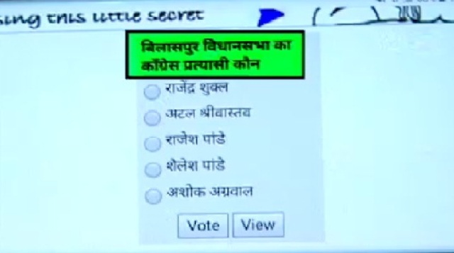 बिलासपुर में सोशल मीडिया पर चल रहे ऑनलाइन सर्वे को लेकर सियासत गरमाई