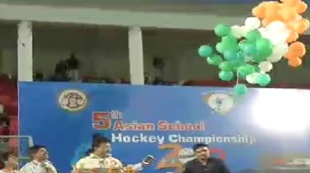 भोपाल: ऐशबाग हॉकी स्टेडियम में 5वीं एशियन हॉकी चैंपियशिप का शुभारंभ