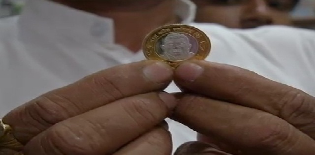 जनता कांग्रेस ने धन संग्रह के लिए अजीत जोगी की छाप वाले सिक्के किए जारी