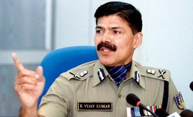 आंतरिक सुरक्षा सलाहकार के विजय कुमार ने CRPF और पुलिस अफसरों के साथ की बैठक