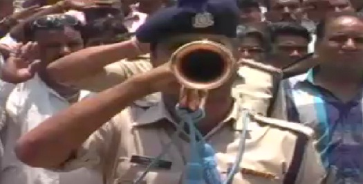 शहीद अनिल अडलक का पूरे राजकीय सम्मान के साथ किया गया अंतिम संस्कार