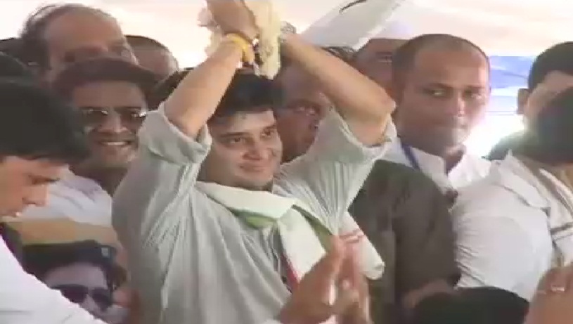 सिंधिया का सत्याग्रह शुरू, 17 जून को महापंचायत