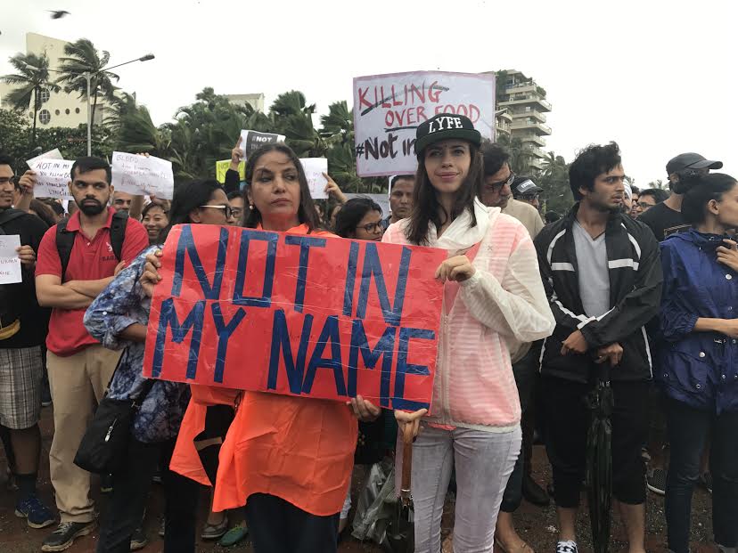 “नाॅट इन माइ नेम कैंपेन” जाति, धर्म के नाम पर भीड़ की हिंसा के खिलाफ