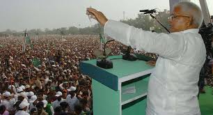 लालू की भाजपा भगाओ रैली के मंच पर एक हई विपक्षी पार्टियों ने मोदी-नीतीश को घेरा