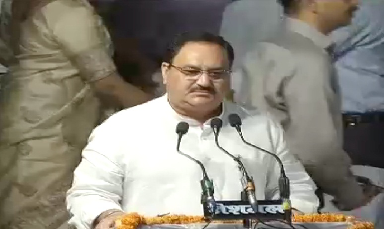 छग: संकल्प से सिद्धि में शामिल हुए केंद्रीय स्वास्थ्य मंत्री जेपी नड्डा, एम्स में किए उद्घाटन