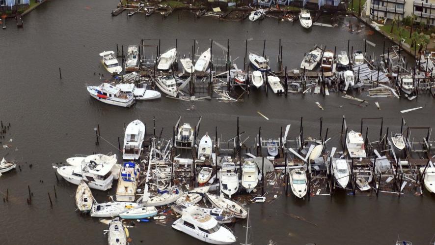 चक्रवाती तूफान हार्वे से अमेरिका को करीब 58 अरब डाॅलर का नुकसान