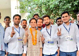 NSUI की DU छात्रसंघ में 4 साल बाद वापसी, अध्यक्ष-उपाध्यक्ष पद पर जीत