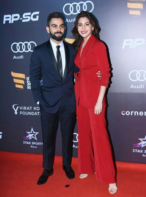 इंडियन स्पोर्ट्स ऑनर्स अवॉर्ड,अनुष्का और विराट पर टिकी निगाहें