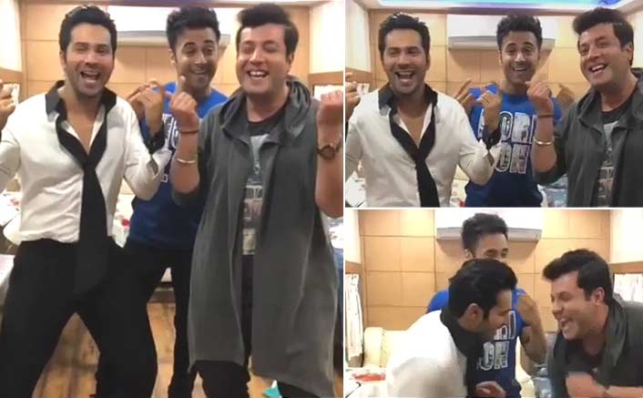 डांस कर वरुण धवन ने दिया हनी और चूचा का साथ