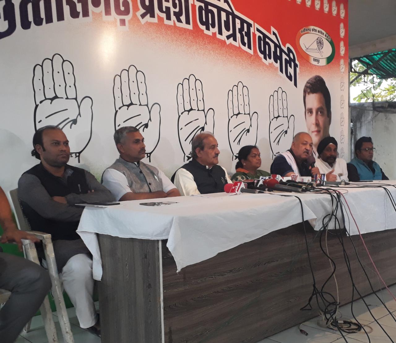 कांग्रेस ने राज्य सरकार के दावों को खोखला बताया
