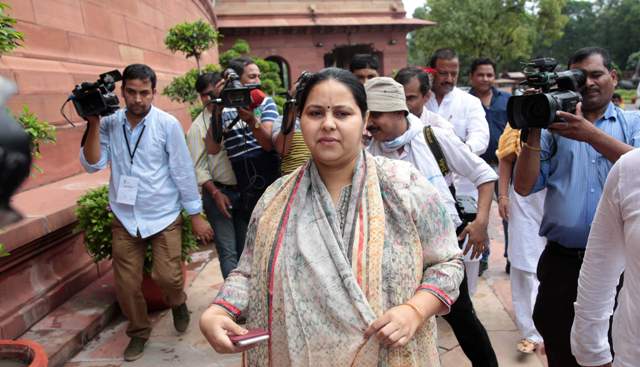 लालू प्रसाद की बेटी मीसा और दामाद शैलेश से होगी आज पूछताछ