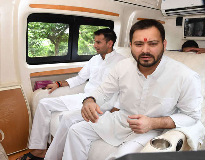 लालू जी भाजपा के साथ होते तो राजा हरिश्चंद्र होते – तेजस्वी