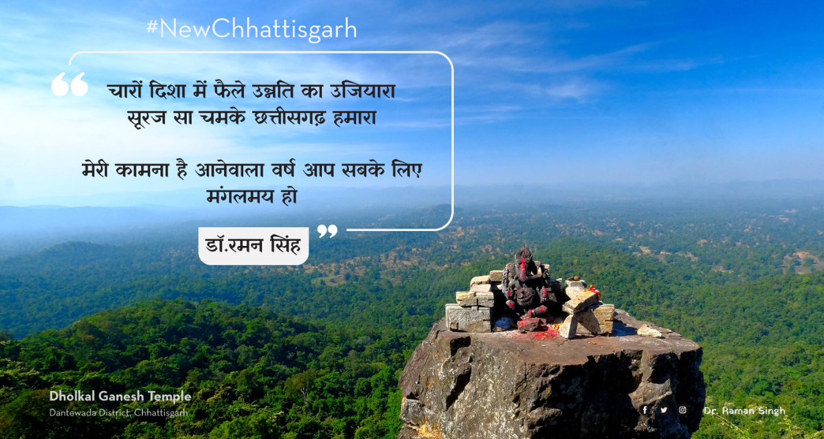 रमन ने खुशहाली की कामना की, बघेल ने कहा-हताशा,निराशा दूर हो