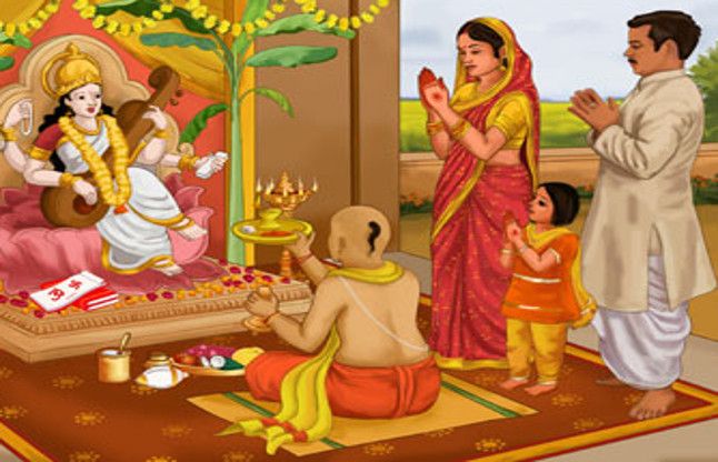 विद्या की देवी मां सरस्वती के जन्म का पर्व है बसंत पंचमी, ऐसे करें पूजा