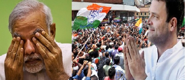 अलवर, अजमेर और मांडलगढ़ में कांग्रेस का कब्जा, ‘कमल’ को लग गया ‘ग्रहण’