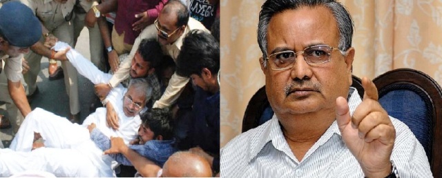 कांग्रेस का आरोप- भूपेश बघेल की सुरक्षा में कमी कर रही रमन सरकार