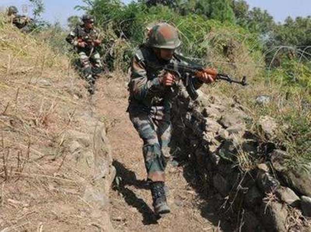 पखांजूर में पुलिस-नक्सली मुठभेड़, एक जवान घायल