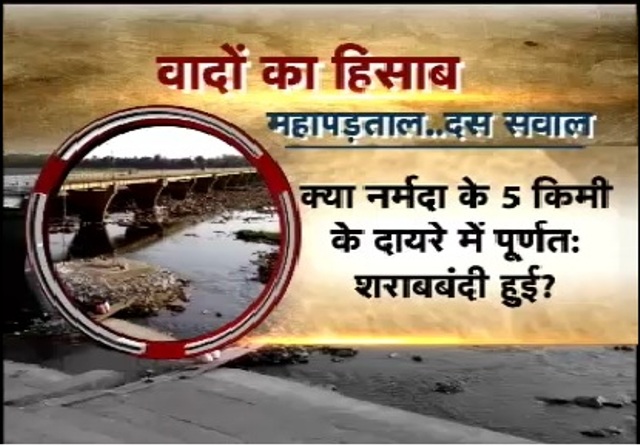 क्या नर्मदा के 5 किमी के दायरे में पूर्णतः शराबबंदी हुई? जानिए सच