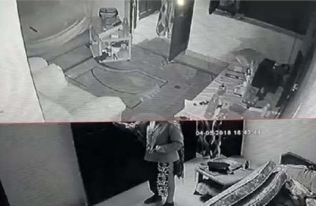 पत्नी ने पति के घर की चोरी ..सीसीटीवी में कैद हुई घटना