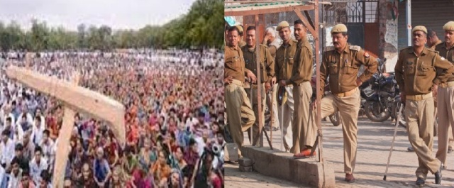 किसान आंदोलन को लेकर पुलिस मुस्तैद, 100 वाहनों के साथ 5000 जवान संभालेंगे मोर्चा
