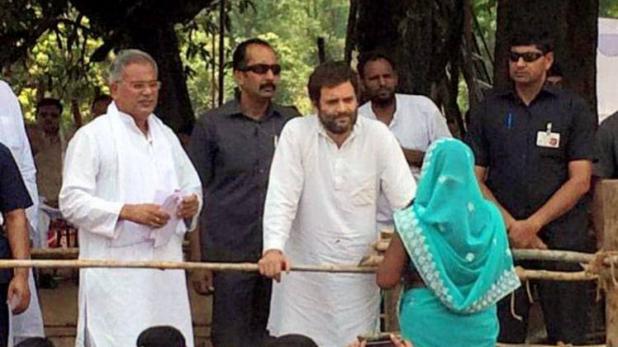 राहुल से मिले छत्तीसगढ़ आदिवासी कांग्रेस के नेता, समाज के कार्यक्रम में शामिल होने का दिया न्यौता