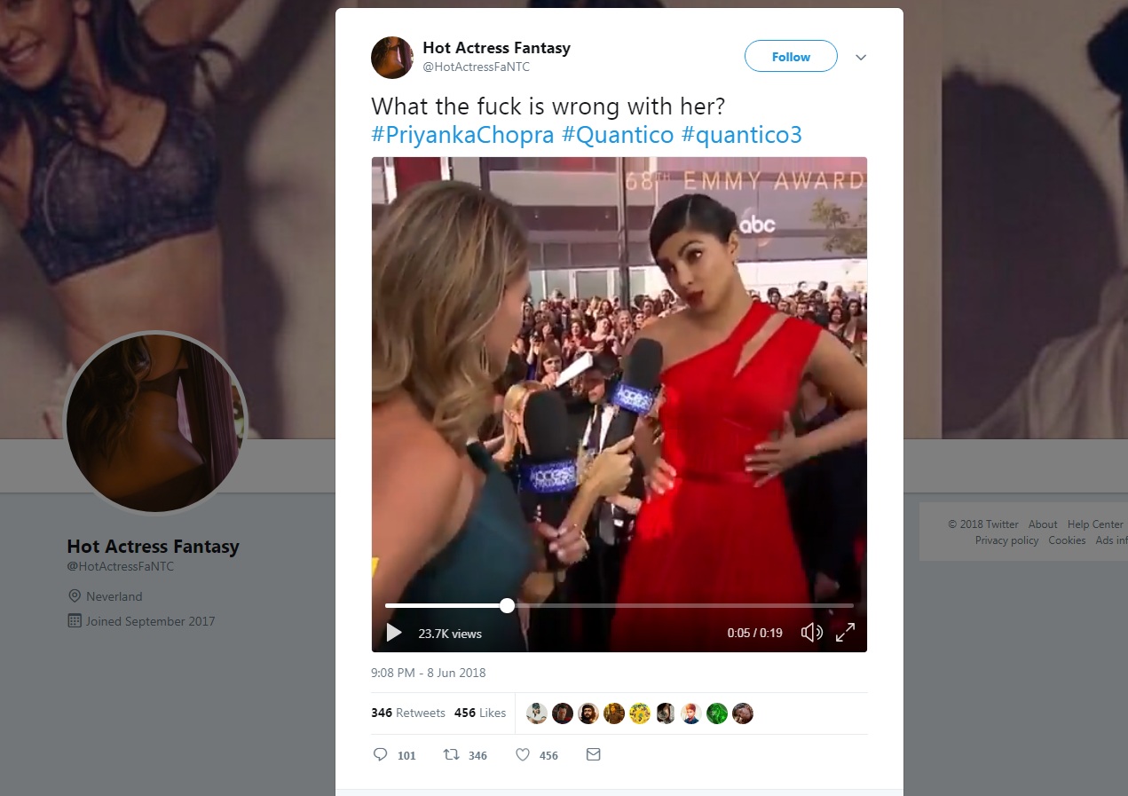 हिन्दी फिल्मों पर प्रियंका चोपड़ा के बोल- इंड‍ियन फ‍िल्‍म्‍स इज ऑल अबाउट ह‍िप्‍स एंड बूब्‍स