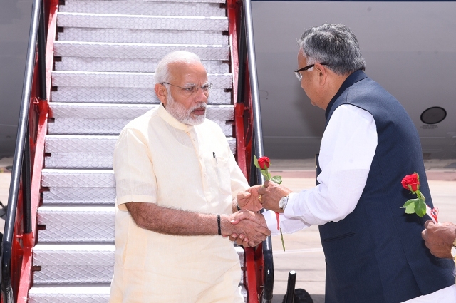 मोदी 20 मिनट पहले पहुंचे, यूनिफाइड कमांड का किया लोकार्पण, देखिए वीडियो