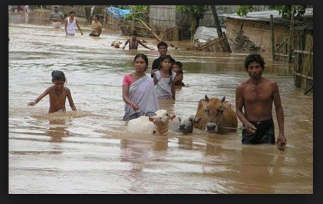 पूर्वोत्तर में बाढ़ से हालात नाजुक, 23 मौतें, ढाई लाख से ज्यादा बेघर