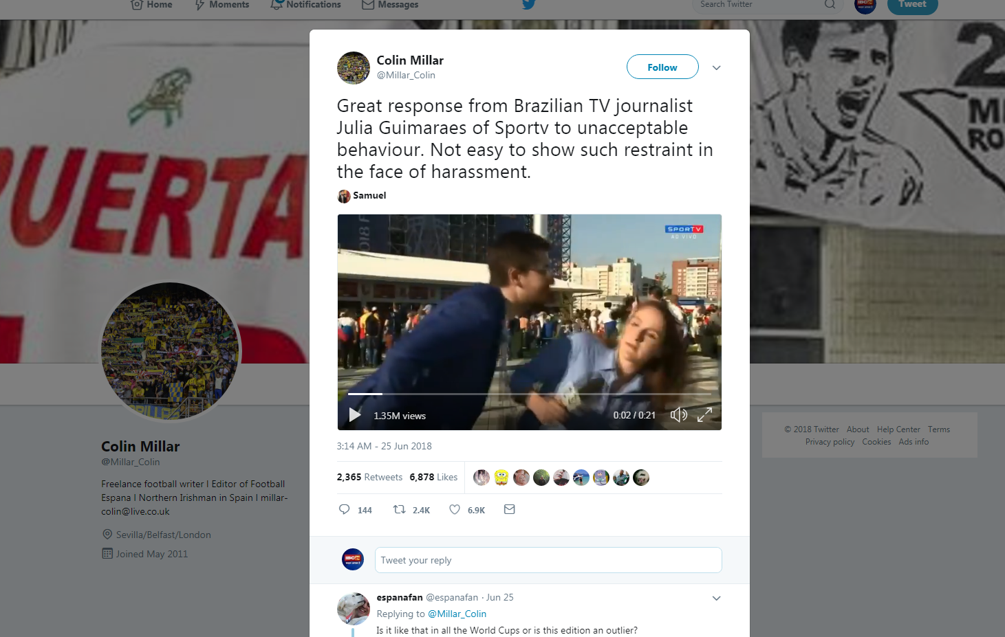 लाइव कवरेज के दौरान महिला पत्रकार से बदसलूकी, जानिए महिला ने क्या कहा